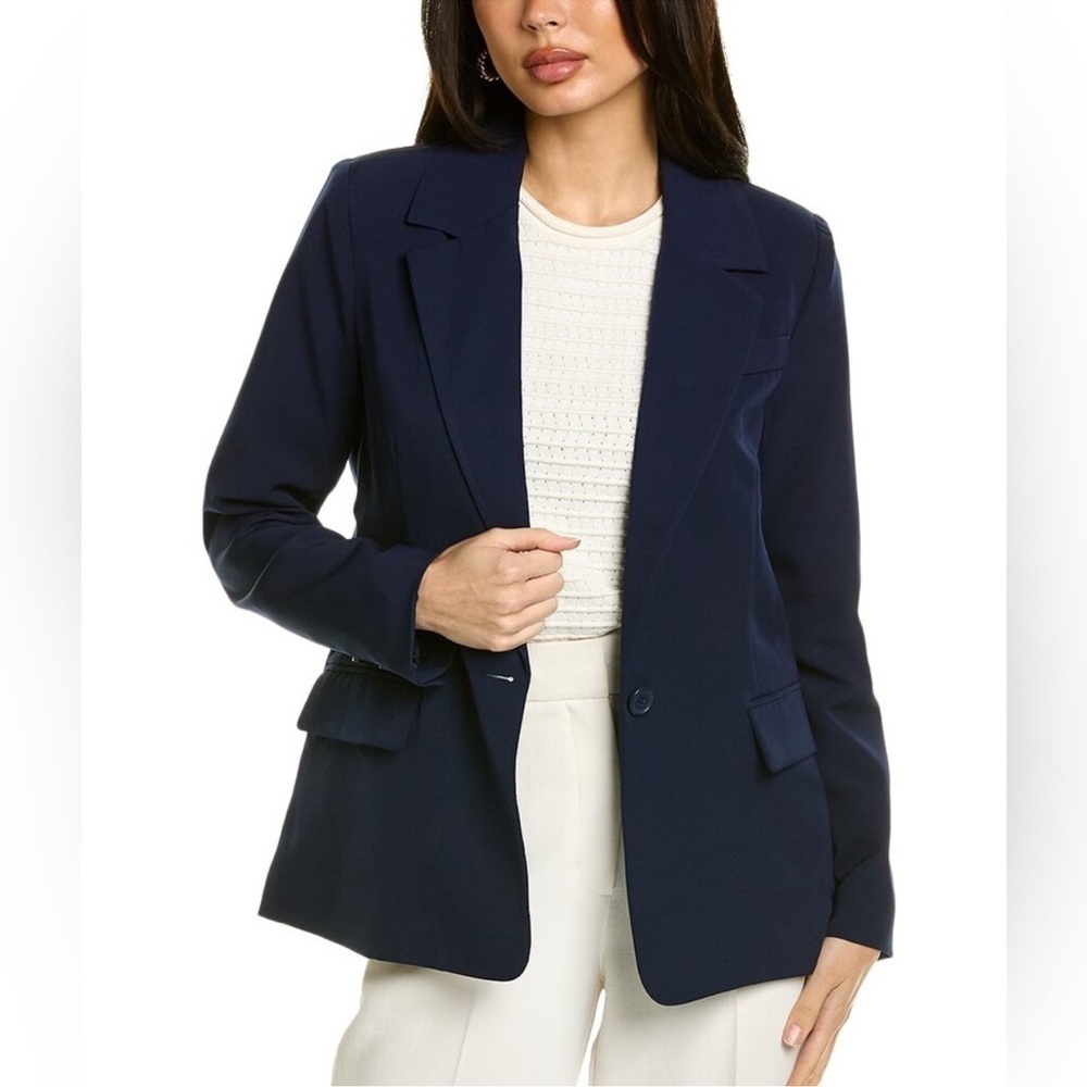 Bagatelle Collection Navy Minimalist Blazer